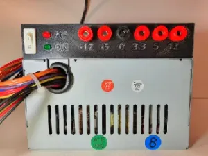 ATX power supply panel