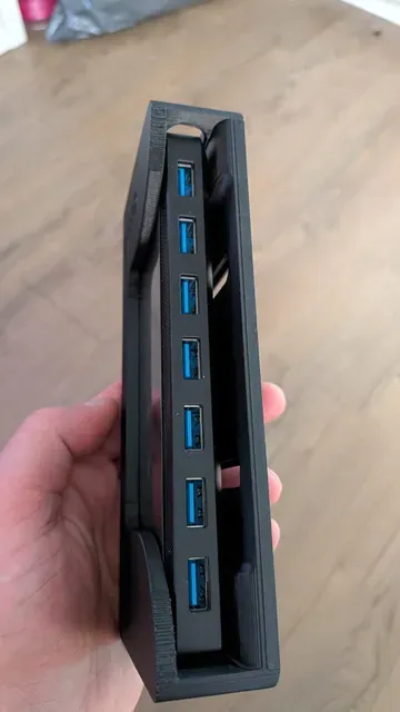 8040 Mount for TP-Link UH720 7-Port USB 3.0 Hub — Image 4 of 9