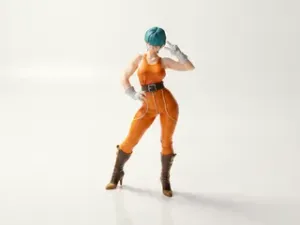 Cool Girl Figurine Female Character 3D Printable