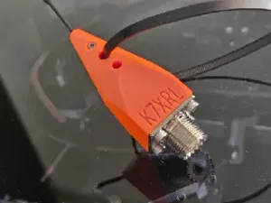 QRP EFHW antenna housing