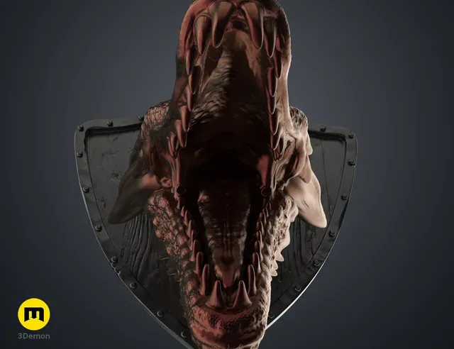 Dragon Head Wall Trophy - Game of Thrones — Image 5 of 18