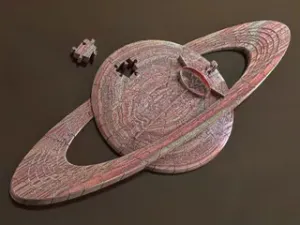 Exploring Saturn Jigsaw Puzzle
