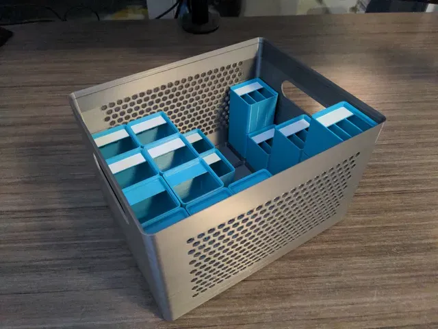 Stackable Gridfinity Tote Remix