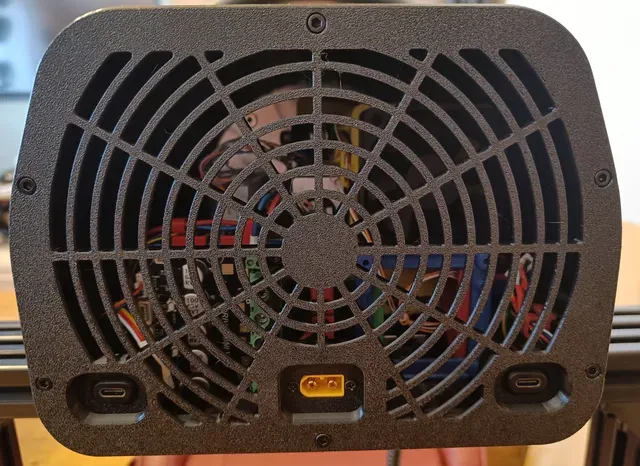 Shed case - the ugliest case you can imagine for hoverboard motor direct drive steering wheel (FFBeast, OpenFFBoard) — Image 8 of 13