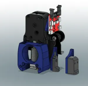 Neptune 3 Pro/Plus/Max Voron Afterburner adapter (BTT Eddy support)