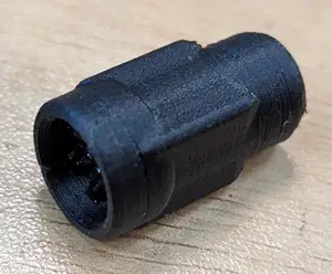 Inline cable barrel adjuster (6mm) for bicycle shift cables