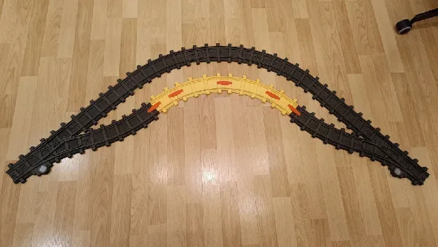 Curved Playmobil track