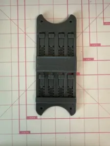 Double DIN Rail mount for Meanwell LRS350