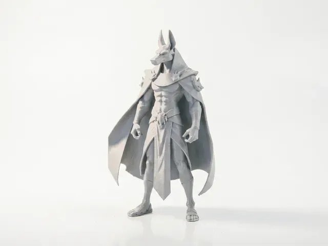 Anubis Figurine Fantasy Mythology 3D Printable — Фото 2 из 5