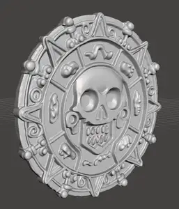 Pirates of the Caribbean dead man's chest cursed coin