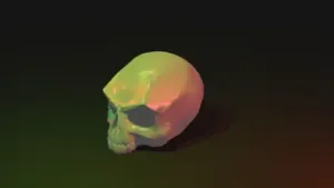 Lucky 13 Scar Skull Head