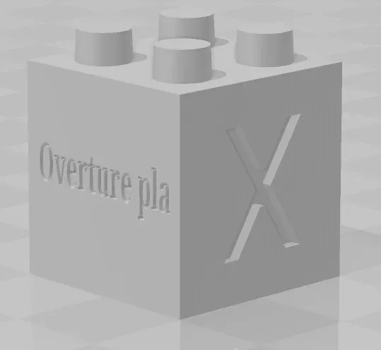 Lego Cubes with Names