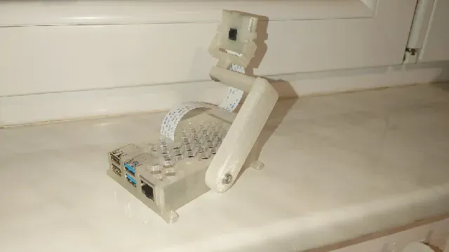 Raspberry Pi 4B case with RPi camera 2 arm — Фото 3 из 4