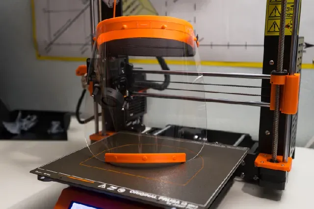Face Shield CS V2 - 1h per print! - More comfortable and faster print | compatible with Prusa