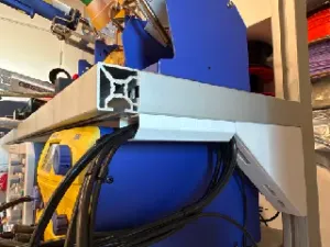 Cable channel for 3030 aluminum extrusion