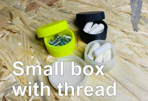 Small box with thread