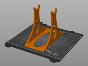 simple narrow 9cm spool holder