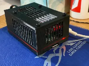 Pi server case - raspberry pi 4 with SSD