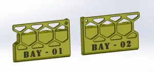 Revo Nozzle Bay 01 and 02 for Voron 2.4 350mm (Remix)