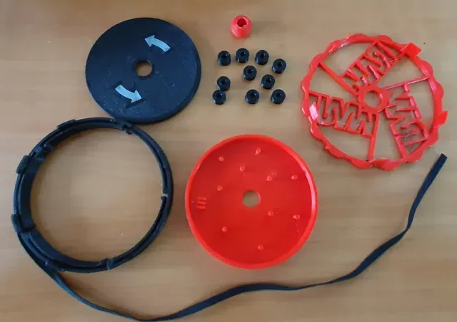 Elastic strap / rubber spring for Auto-Rewind Spool Holder — Image 5 of 8
