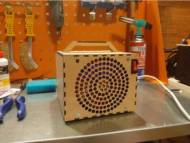 Ozone generator box - laser cut