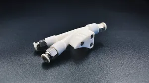 Bambu Lab Y-Splitter with PC4-M10 pneumatic connector and magnets