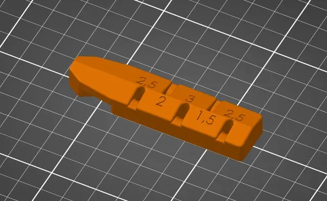 Inbus/Allen Key Holder for Prusa I3 Mk3S — Image 6 of 9