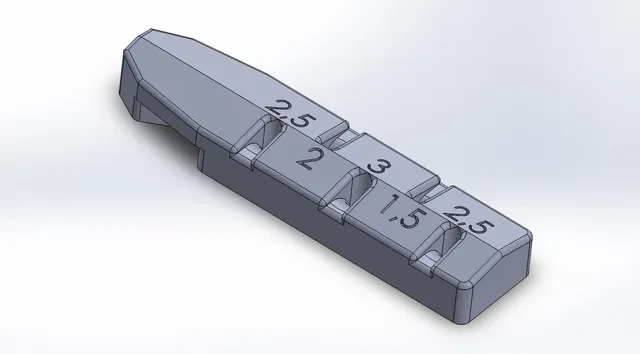 Inbus/Allen Key Holder for Prusa I3 Mk3S — Image 7 of 9
