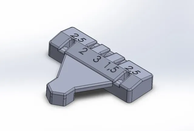 Inbus/Allen Key Holder for Prusa I3 Mk3S — Image 9 of 9