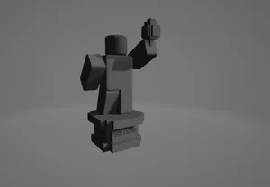 Grow a Garden roblox statue