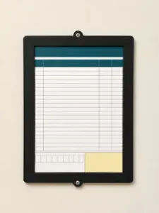 Minimalist A4 / A5 / A7 Wall Frame – Front & Back