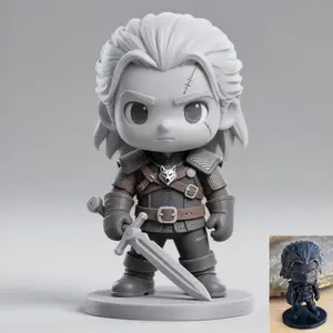 Chibi Geralt De Riv (The Witcher)