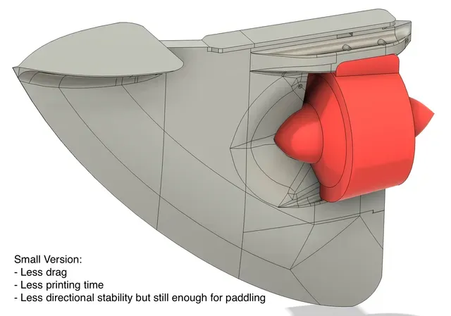 Electric Thruster Fin for Paddle Board (SUP) — Image 3 of 19