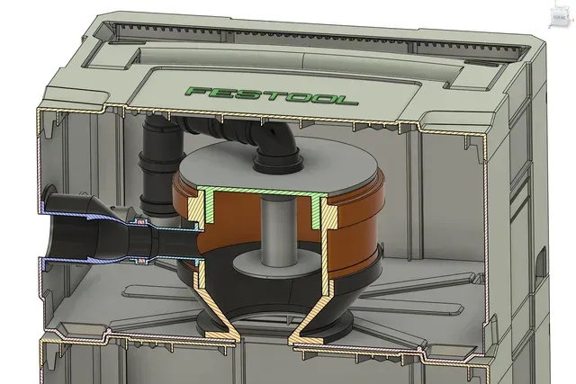 Systainer Cyclone Seperator for Festool Vacuum