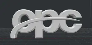 Opel/Vauxhall OPC Logo keychain (Old)
