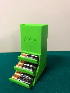 AAA Battery Dispenser that won't jam