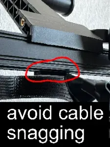 Cable Protector for Ender 3 S1 KE SE – Optimised for Maximum Z-Height