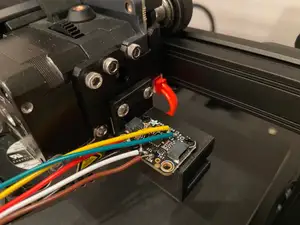 Ender 3 S1 ADXL343 Toolhead & Bed Mount