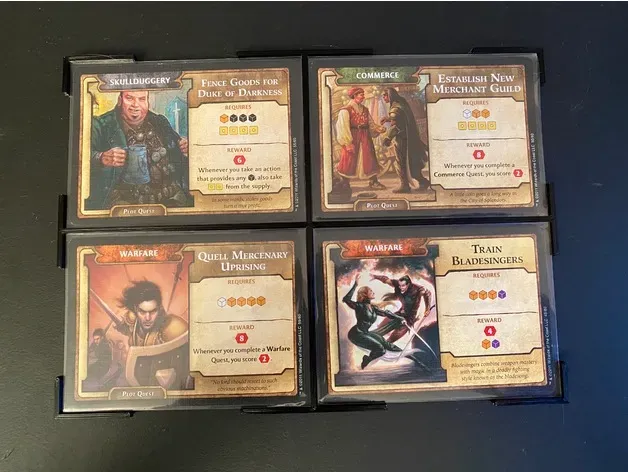 Lords of Waterdeep - Tray for Quests at Cliffwatch Inn -- with Stand — Фото 2 из 5