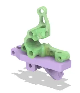 Sherpa Micro conversion for Prusa Mini Equipped with REVO micro hotend