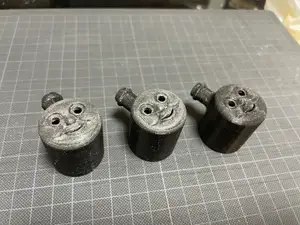 Thomas the Bottle Cap with chimney