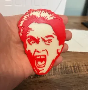 Arnold Kindergarten Cop Scream Magnet (8x3mm magnet)