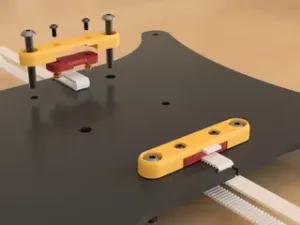 Bed belt clamp - Ender 3pro/v2/max series - 6mm/9mm/10mm belts