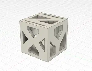 BRO - Bridging, Retraction and Overhang Calibration Cube