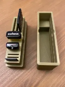 sd card and usb wifi holder