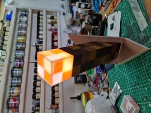 Minecraft Torch Lamp