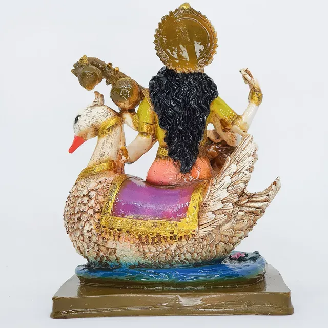 Hamsavahini, -“She who has a Swan as her vehicle” — Фото 8 из 8