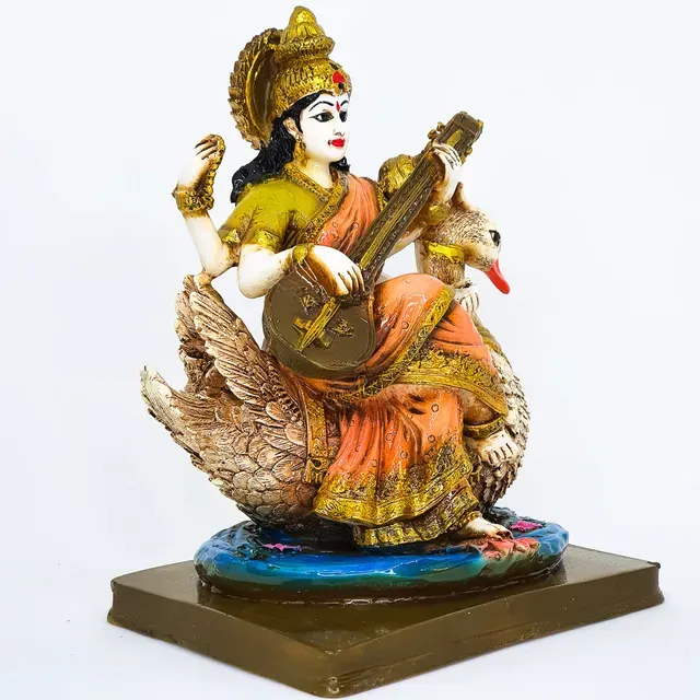 Hamsavahini, -“She who has a Swan as her vehicle” — Фото 6 из 8