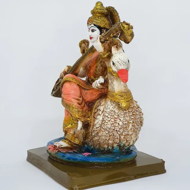 Hamsavahini, -“She who has a Swan as her vehicle” — Фото 7 из 8