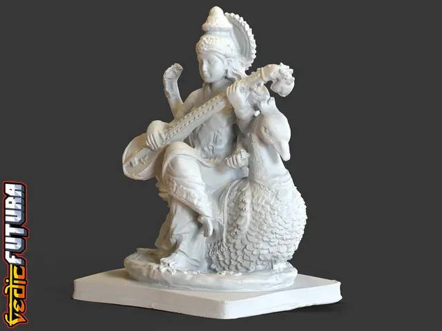 Hamsavahini, -“She who has a Swan as her vehicle” — Фото 2 из 8